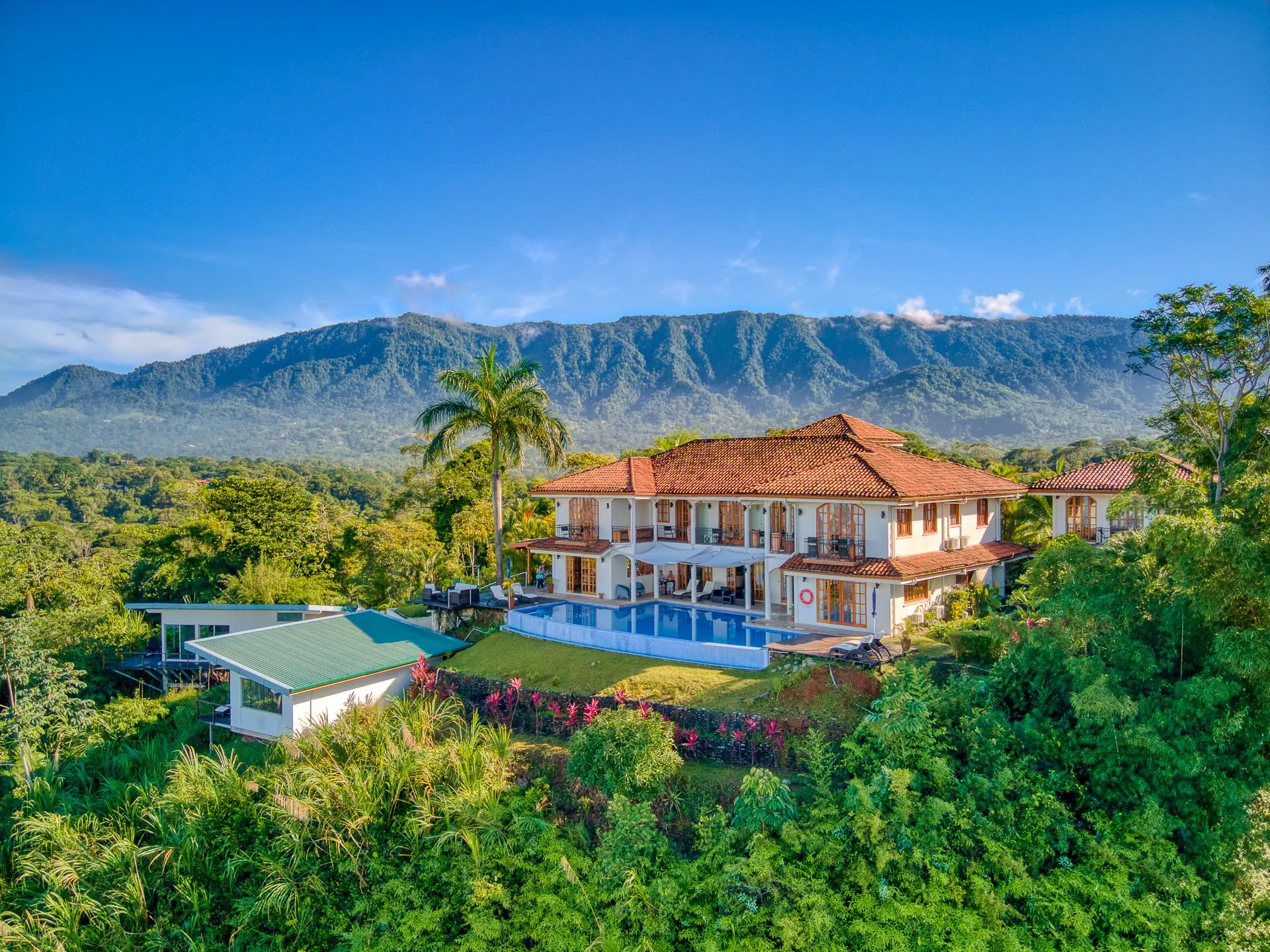 El Castillo above the rainforest in Ojochal